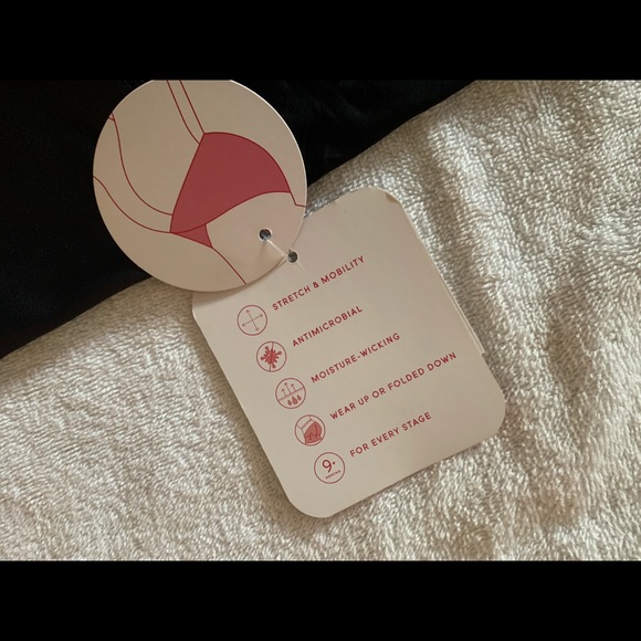 NWT Isabel Ingrid maternity black leggings size XL - Picture 5 of 10